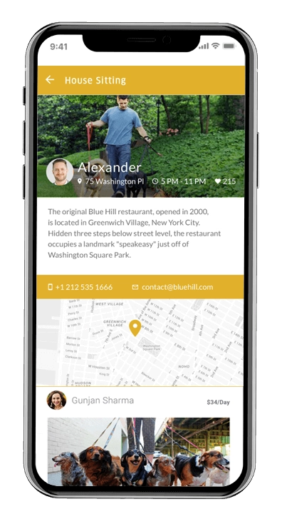 On Demand Dog Walker App Solution